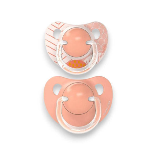 Picture of SUAVINEX +18M SOOTHER SILICONE ANATOMICAL DREAMS 2 PACK PINK